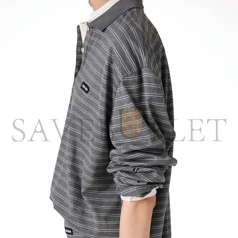 M1v M1v cotton jersey polo shirt mjl015